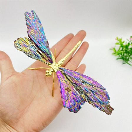 Aura Tourmaline Kyanite Dragonfly Butterfly ja Dragonfly