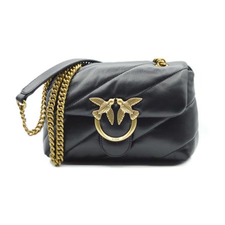 Pinko Tas , Zwart , Dames , Maat: ONE Size Schoudertassen