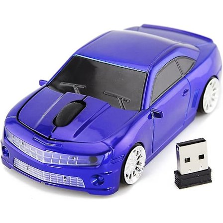 Trådløs mus for Chevrolet Camaro Sportsbil - Datamaskin, Bærbar PC, Optisk Mus (blå)