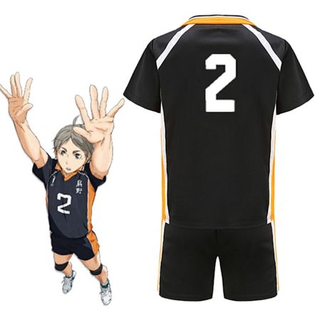 Anime Haikyuu Cosplay kostume Karasuno High School Volleyball C HM