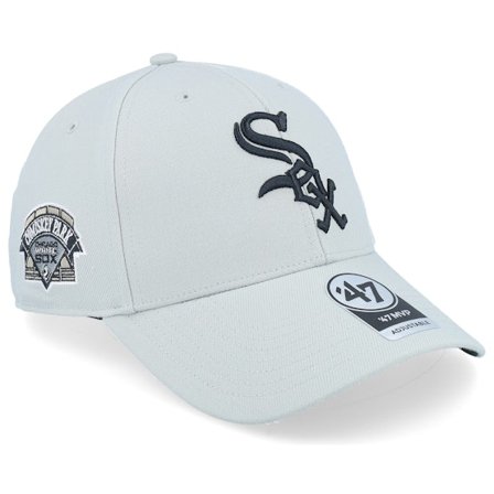 47 Brand - MLB Grå adjustable Keps - Chicago White Sox Sure Shot Mvp Grey Adjustable @ Hatstore