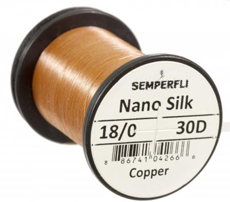 Semperfli Nano Silk 18/0 30D Copper