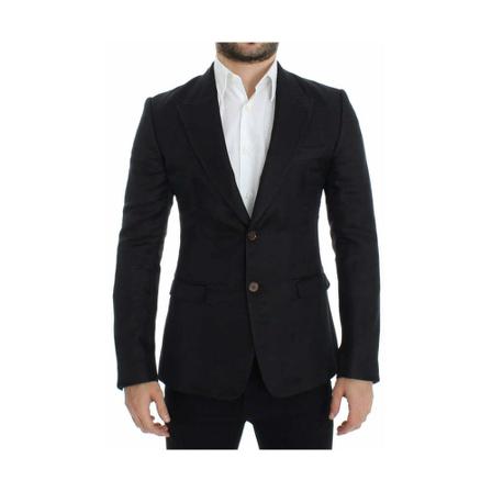Dolce & Gabbana - Kavajer - Svart - Herr - Storlek: M, Herr, Storlek: M