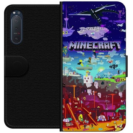 Kompatibelt Plånboksfodral till Sony Sony Xperia 5 II Minecraft