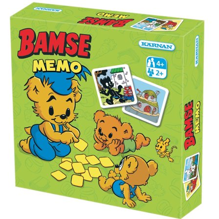 KÄRNAN Spel Memo Bamse - Lyreco - Skola och förskola - Lekmaterial - Spel - Från 3 - 4 år