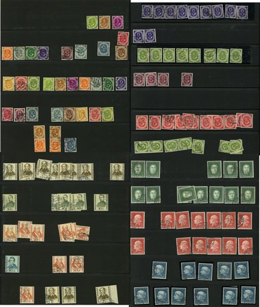 Tyskland 1949-1968 - Flot dublet samling i 1 album - Stemplet