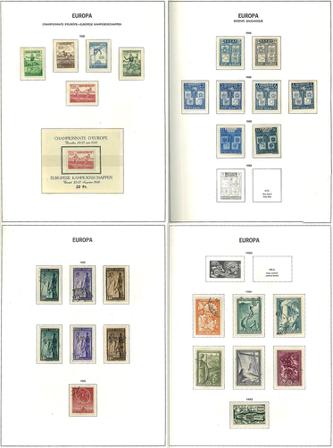 Europa 1949-1992 - Samling i 1 album - Stemplet