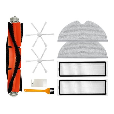 Ersättning för Mi Robot Vacuum Mop 2 STYTJ03ZHM Reservdelar Tillbehör Huvudsida Borste Hepa Filte