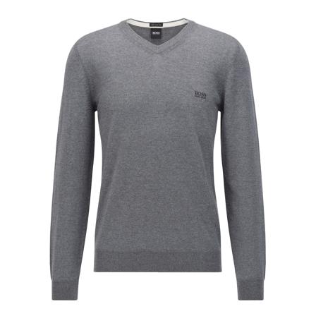 Hugo Boss, Pullower Grijs, Heren, Maat:L