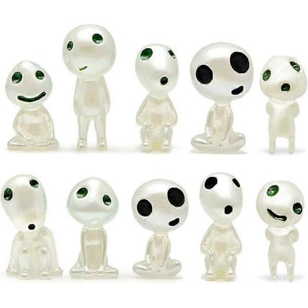 10 træ alfe dukke prinsesse spøgelse lysende træ alfe dukke ornamenter alfe jade potteplante have ornamenter