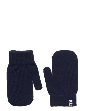 Lindex Mittens Magic Fix Wool - Navy - 2-3