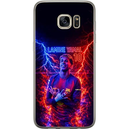 Yhteensopiva Puhelinkuori Samsung Galaxy S7 edge Viktor Gyökeresin muotokuva Arsenal-paita päällä, jossa intensiivinen katse ja tumma dramaattinen tau