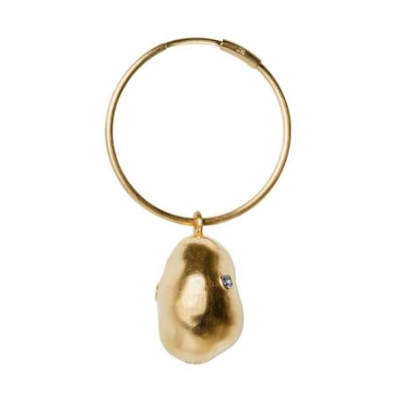 Jane Kønig Baroque Earring , Geel , Dames , Maat: ONE Size