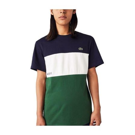Lacoste, T-Shirts Groen, Heren, Maat:S
