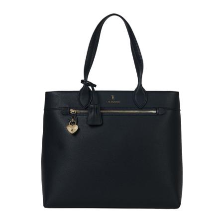Trussardi, Lily Shopper Zwart, Dames, Maat:ONE Size