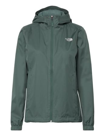 W Quest Jacket - Eu Outerwear Sport Jackets Rain Coats Grønn The North Face*Betinget Tilbud