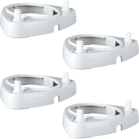 4 stk tannbørsteholder, elektrisk tannbørsteholder, børstehodeholder