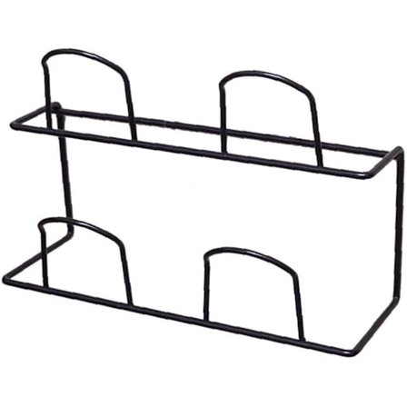 1 stk (Svart) Veggmontert Sko Stativ Dobbeltlags Topp