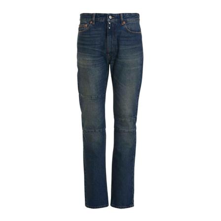 MM6 Maison Margiela, Straight Jeans Blauw, Heren, Maat:W32