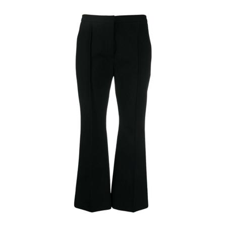 Jil Sander, Wide Trousers Zwart, Dames, Maat:XS