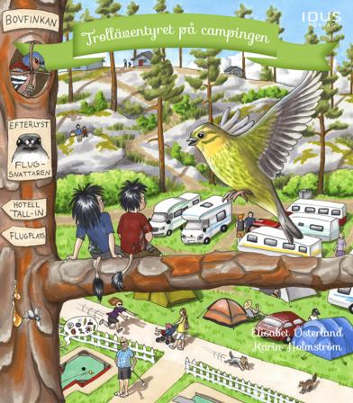 Trolläventyret på campingen - Bok av Elisabet Österlund - Kartonnage