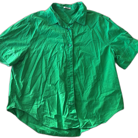 Grön kortärmad skjorta från Acne