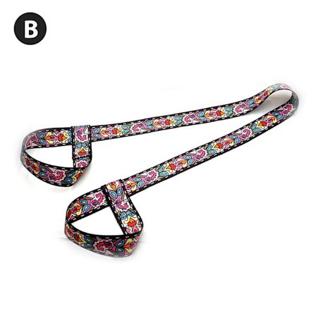 Yoga Justerbar Skulderstropp Yoga Mat Band Bærer Skulder