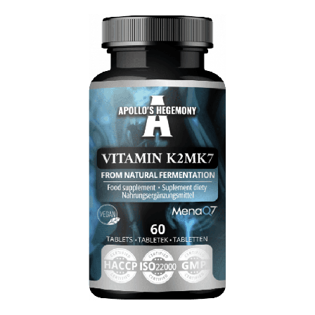 Vitamin K2 MK-7 200 mcg (MenaQ7 )- 60 tabletter