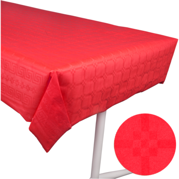 Dukrull Damask Rød 1,2x8M