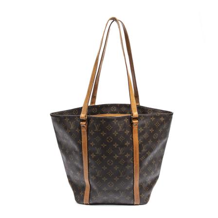 Louis Vuitton Vintage, Pre-owned Sac Shopping PM Bruin, Heren, Maat:ONE Size,brass