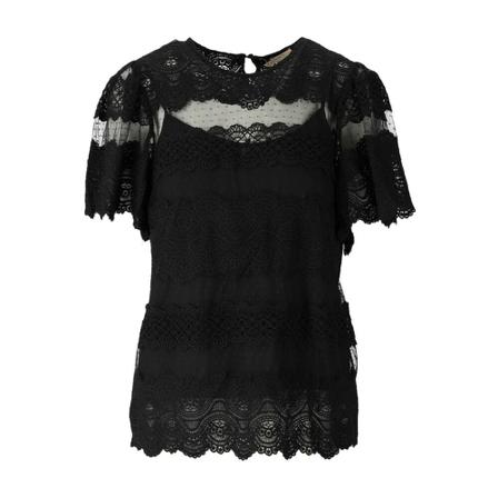 Twinset, T-Shirts Zwart, Dames, Maat:L