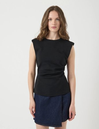 YAS Yaspina Sl Top Noos - Black - S