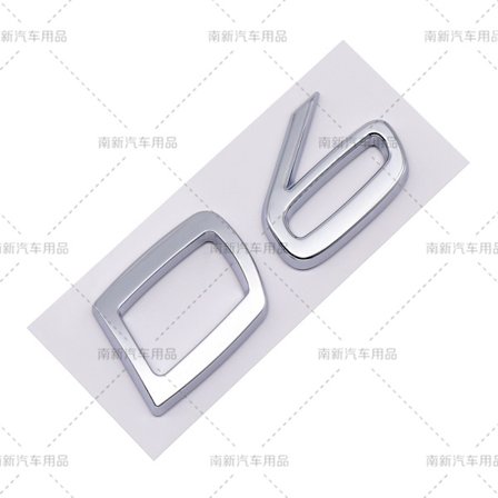 D2 D3 D4 D5 D6 D7 D8 etikett lämplig för Volvo modifierad bil deplacement bakre digital engelska