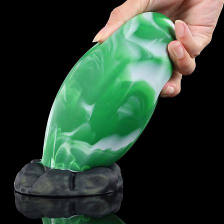 Emerald Egg Plug 15,5 cm