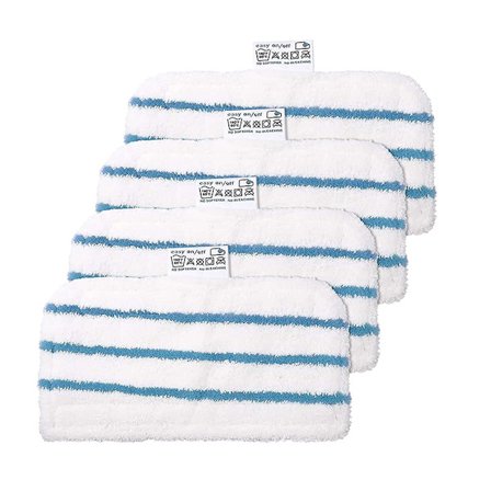 5-pack ultrafina mikrofiberdynor för Black&Decker ångmopp - Ersättningsdelar