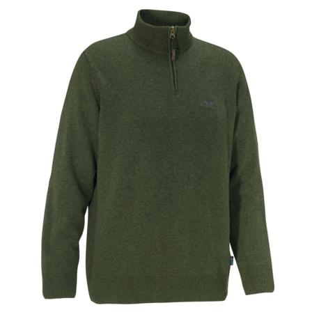 Swedteam Kyle Men's Sweater Half-Zip Men long-sleeved sweaters Green XL