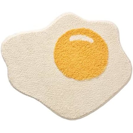 Egg Baderomsteppe Sklisikkert Søt Badematte Inngangsteppe Tepper Kjøkkenmatte Soveromsteppe