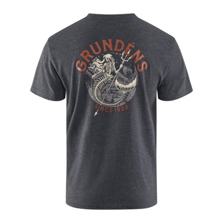 Grundéns Dead Reckoning SS T-Shirt Heather Charcoal - XL