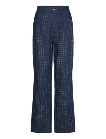 Malina | Kendra High Waisted Rhinestone Jeans | 30