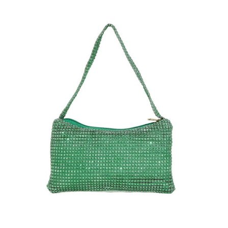 Glittrende skuldertasker til kvinder Elegant charmerende håndtaske til banketter fester