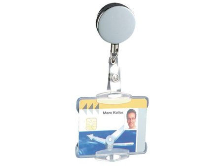 DURABLE Jojo metall med knäppfäste 10/fp - Lyreco - Kontorsmöbler och inredning - Namnskyltar och korthållare - Korthållare - Yoyo