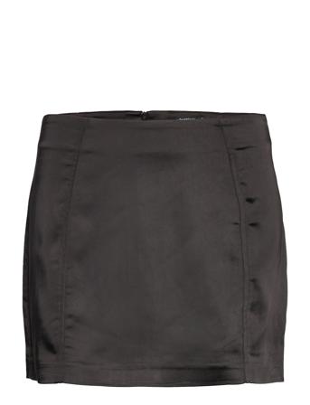 Rio Skirt Kort Nederdel Sort Gina Tricot