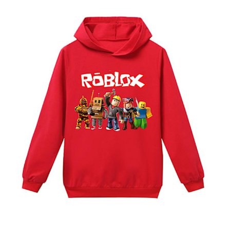 Roblox Huppari Lapsille Päällysvaatteet Pusero Punainen ed ed 140 cm ed