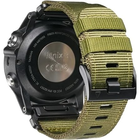 22 26 mm Nylon-sotilashihna GARMIN FENIX7 7X PRO 6 6X:lle Pehmeä kestävä hihnarunko 965:lle Vaihtohihna