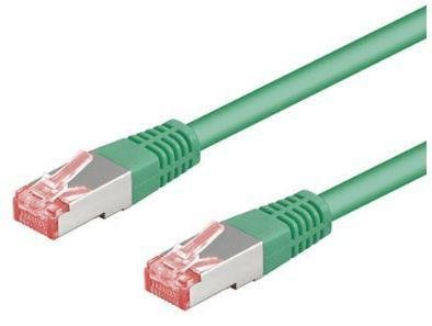 Goobay CAT 6 SFTP, PiMF 50cm Patchkabel Grøn