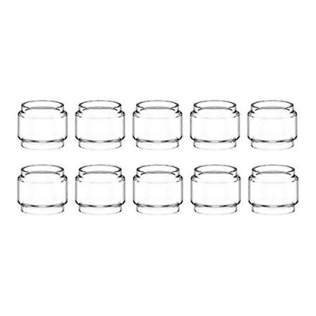 10 st Klara Bubbelglasrör Mini Koppar för Zeus Sub Ohm Tank Reparationsdelar Tillbehör