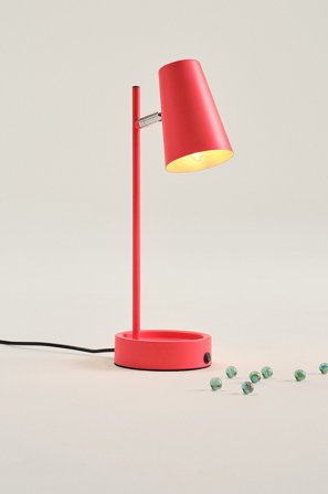 Jotex - Bordlampe Rød - CONO - Kjøp Barnelamper hos Jotex