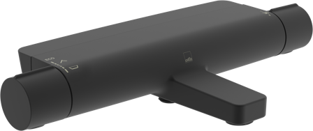 Oras Optima Style 7154N-33 Badkarsblandare 160 c/c Mattsvart, Badrum