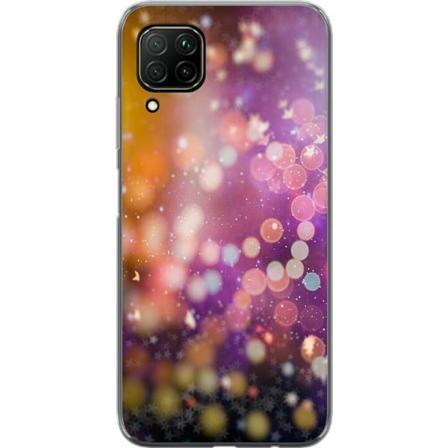 Huawei P40 Lite Genomskinligt Skal Glitter