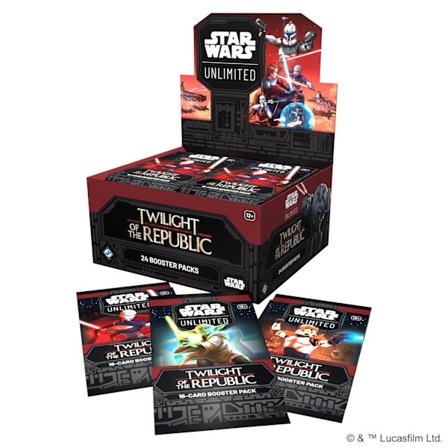 Star Wars: Unlimited - Twilight of the Republic Booster Display (24 boosters)